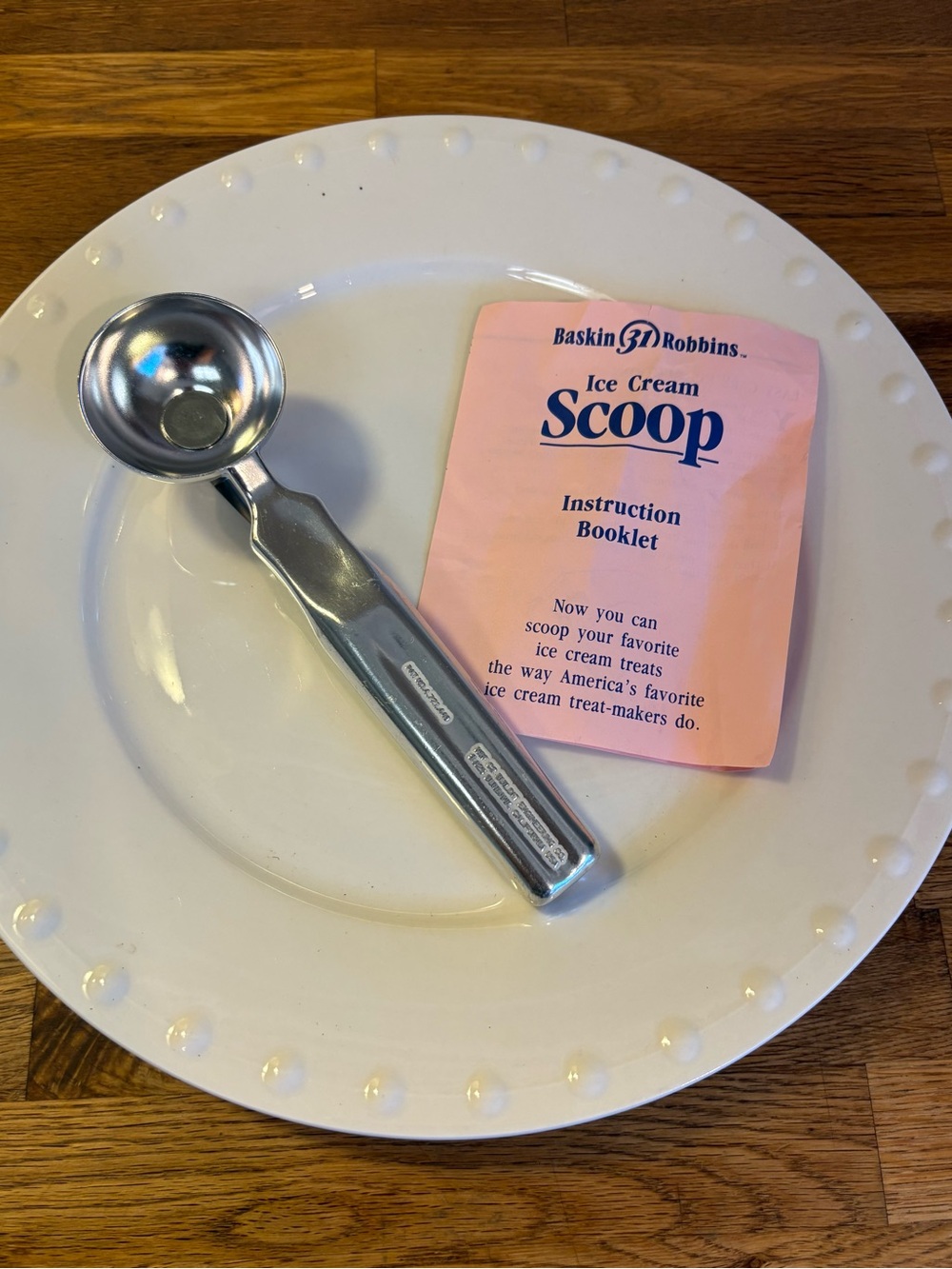 Baskin Robbins Ice Cream Scoop